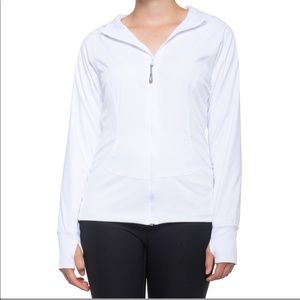 🆕 RBX Woven Hooded moisture wicking white Jacket